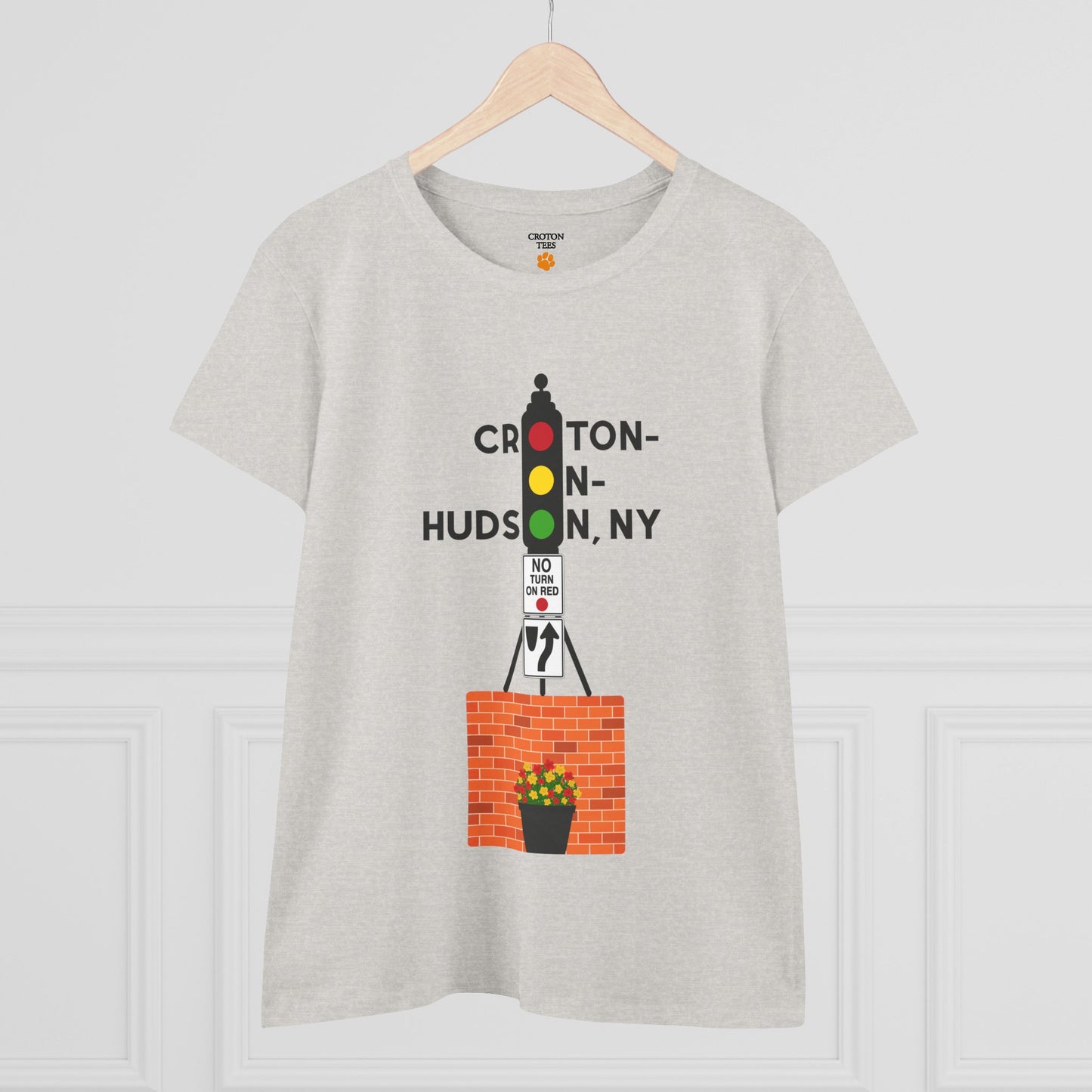 Women's Semi-Fitted Dummy Light Croton Tee