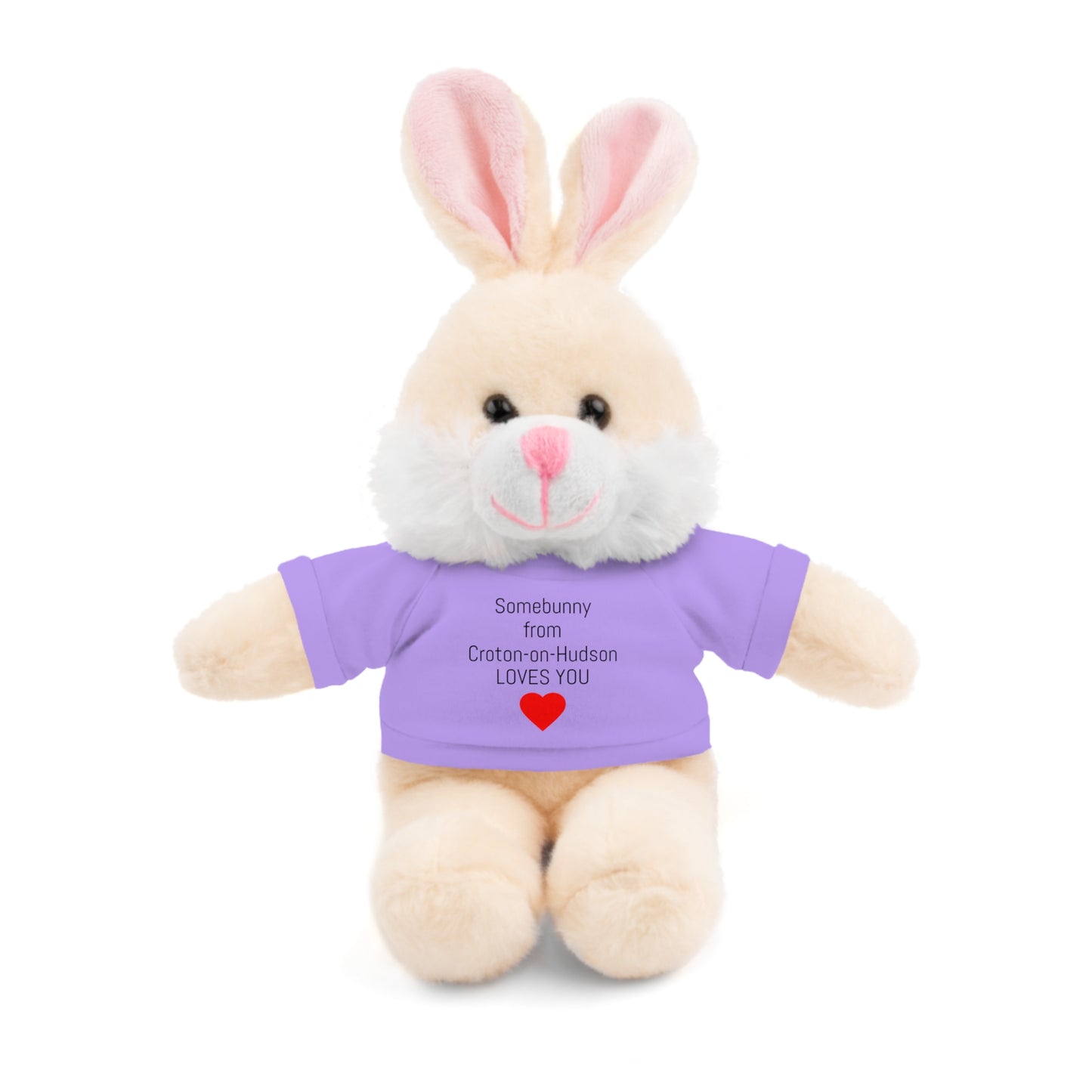 Some BUNNY from Croton-on-Hudson Loves you stuffie