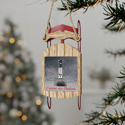 Dummy Light Sled Ornaments (single or 5-pack!)