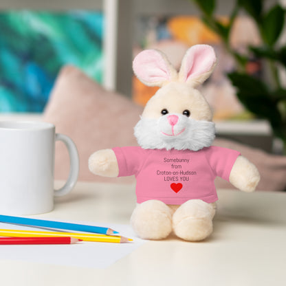 Some BUNNY from Croton-on-Hudson Loves you stuffie