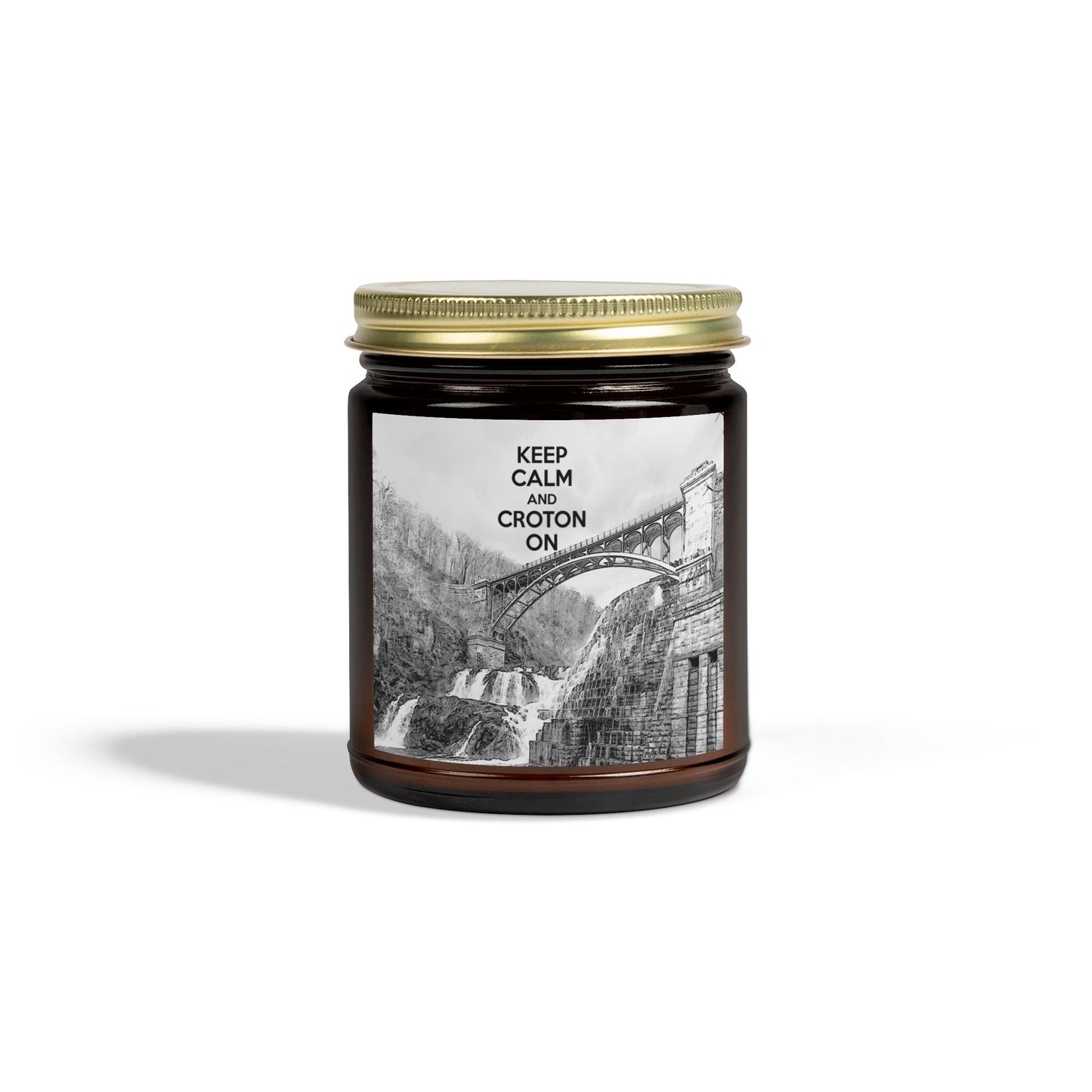 KEEP CALM / Croton Dam scented candles