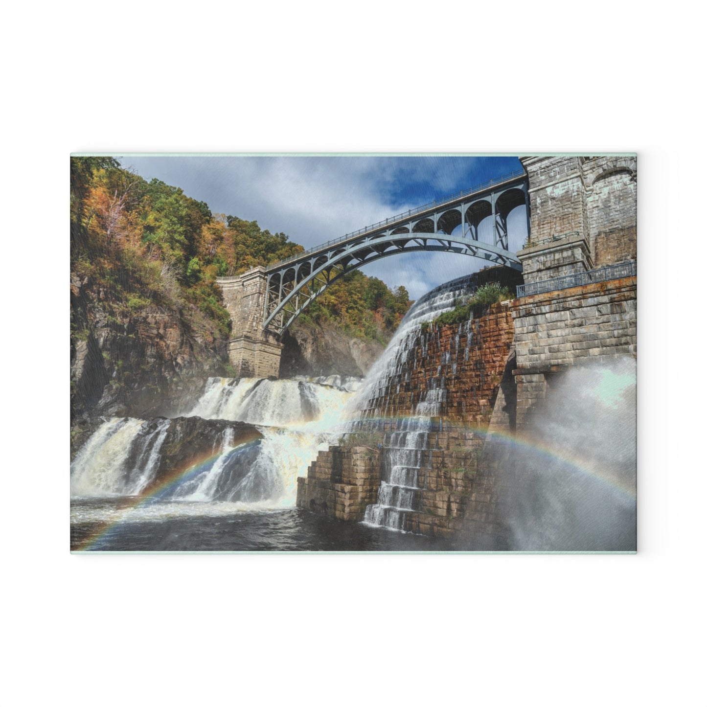 CROTON DAM Glass Cutting Board