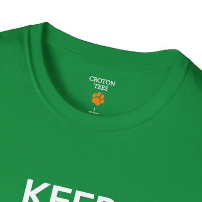 Men's Keep Calm and Croton On Tee (Dark/Colors)