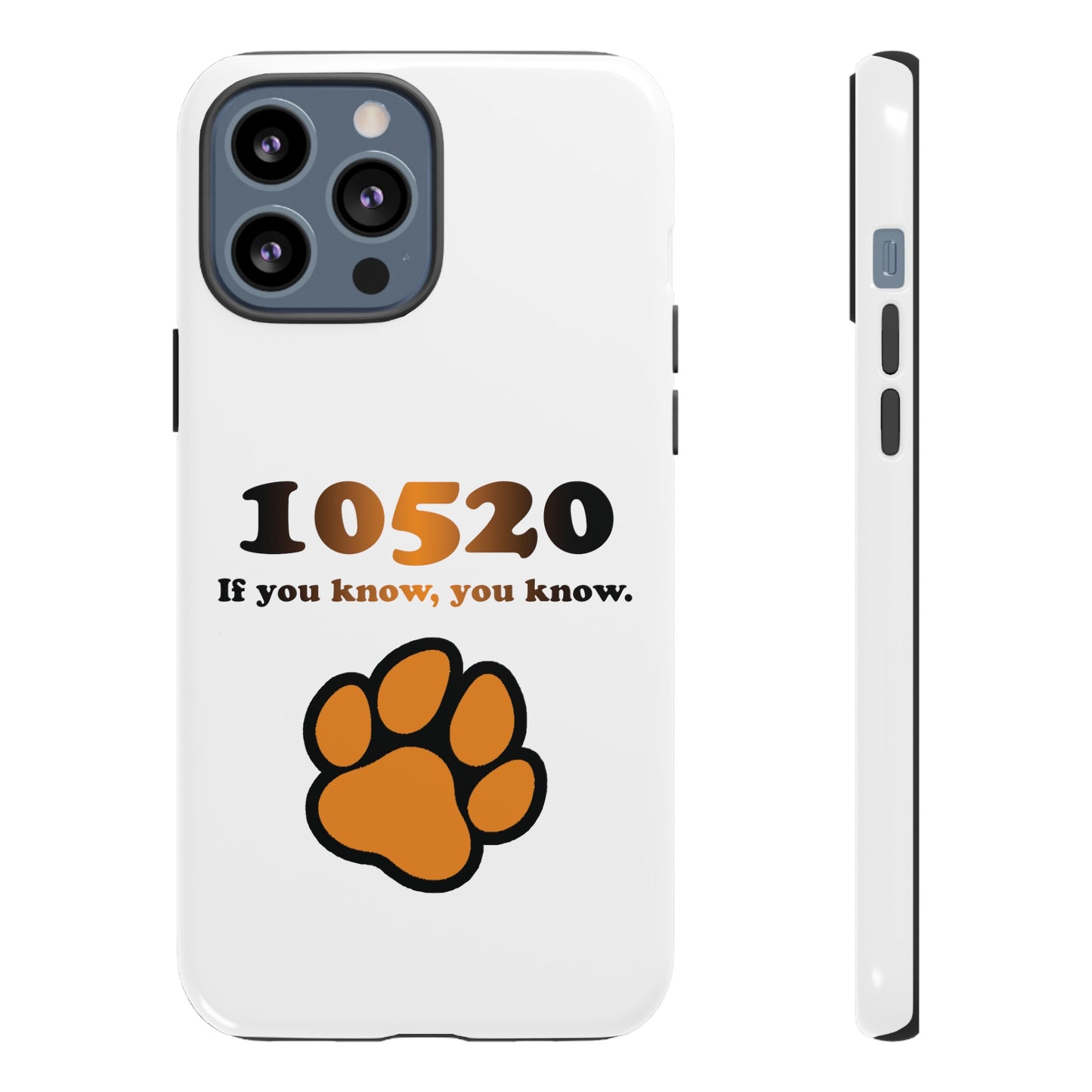 10520 Tiger paw iPhone / Samsung Tough Cases