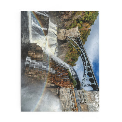 Croton Dam Rainbow puzzle (252 pieces)