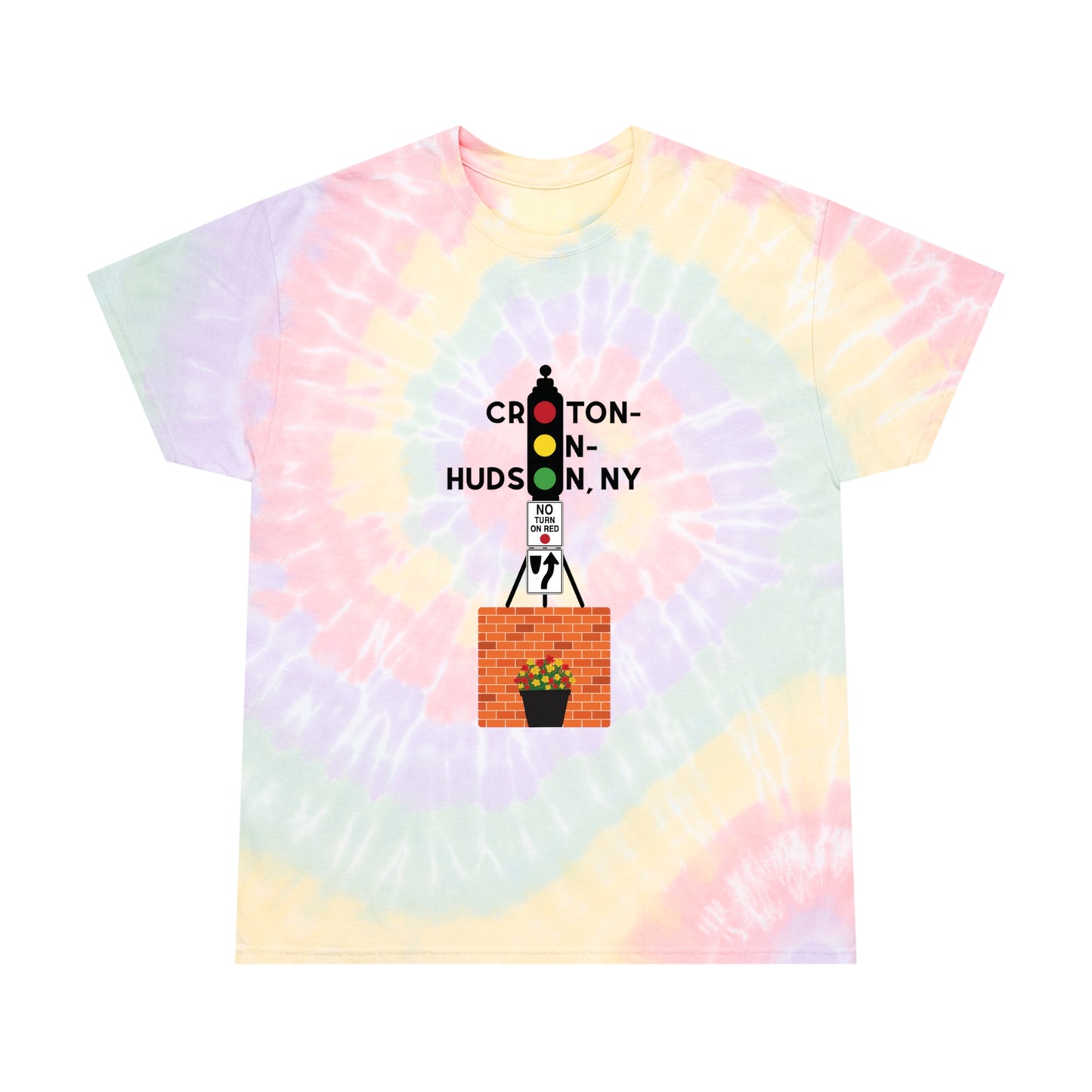 Dummy Light Tie-Dye Spiral Tee