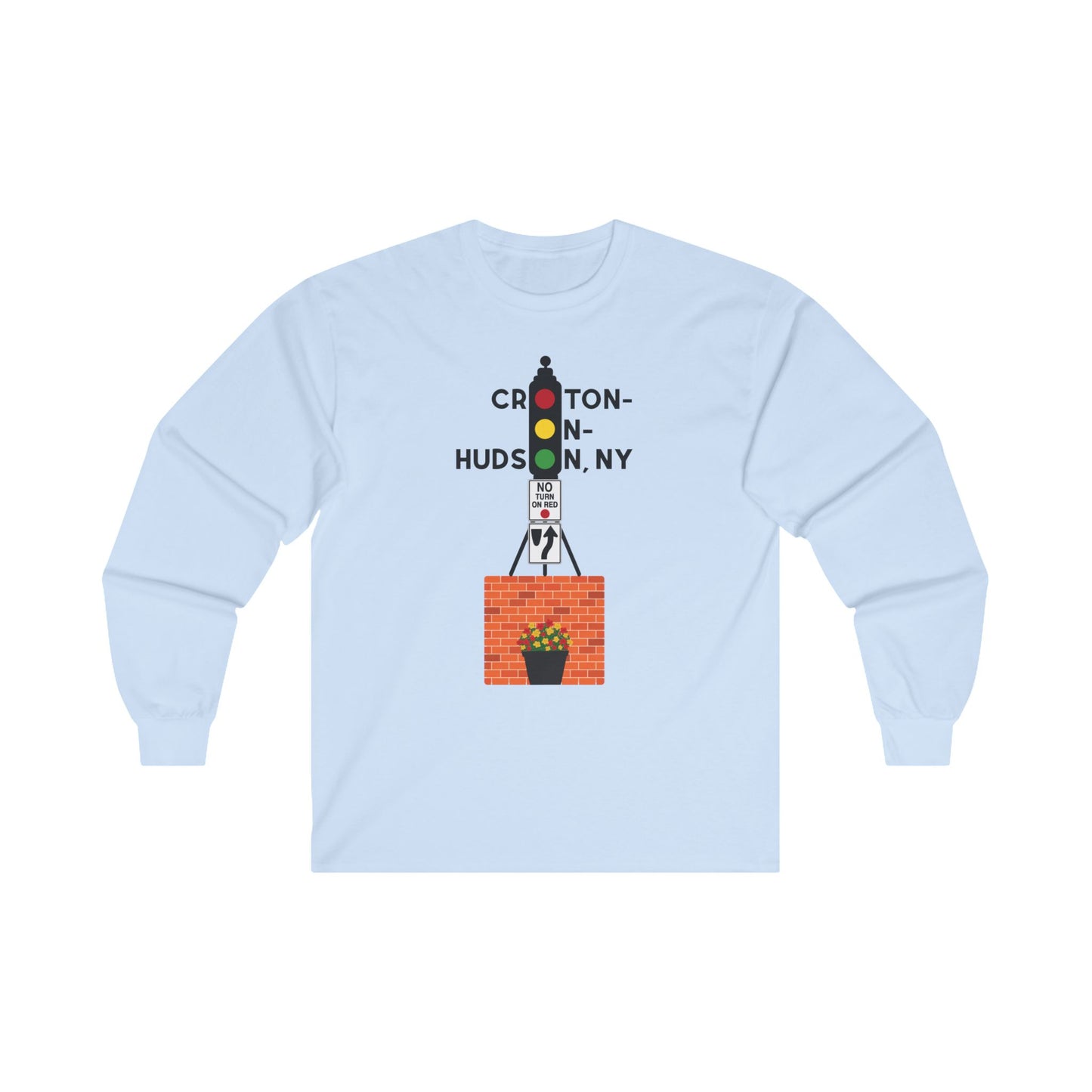 DUMMY LIGHT / Croton Unisex Cotton Long Sleeve Tee