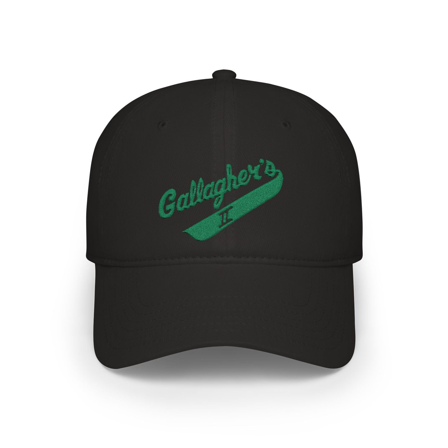 Gallagher's II Low Profile Baseball Cap (Black)