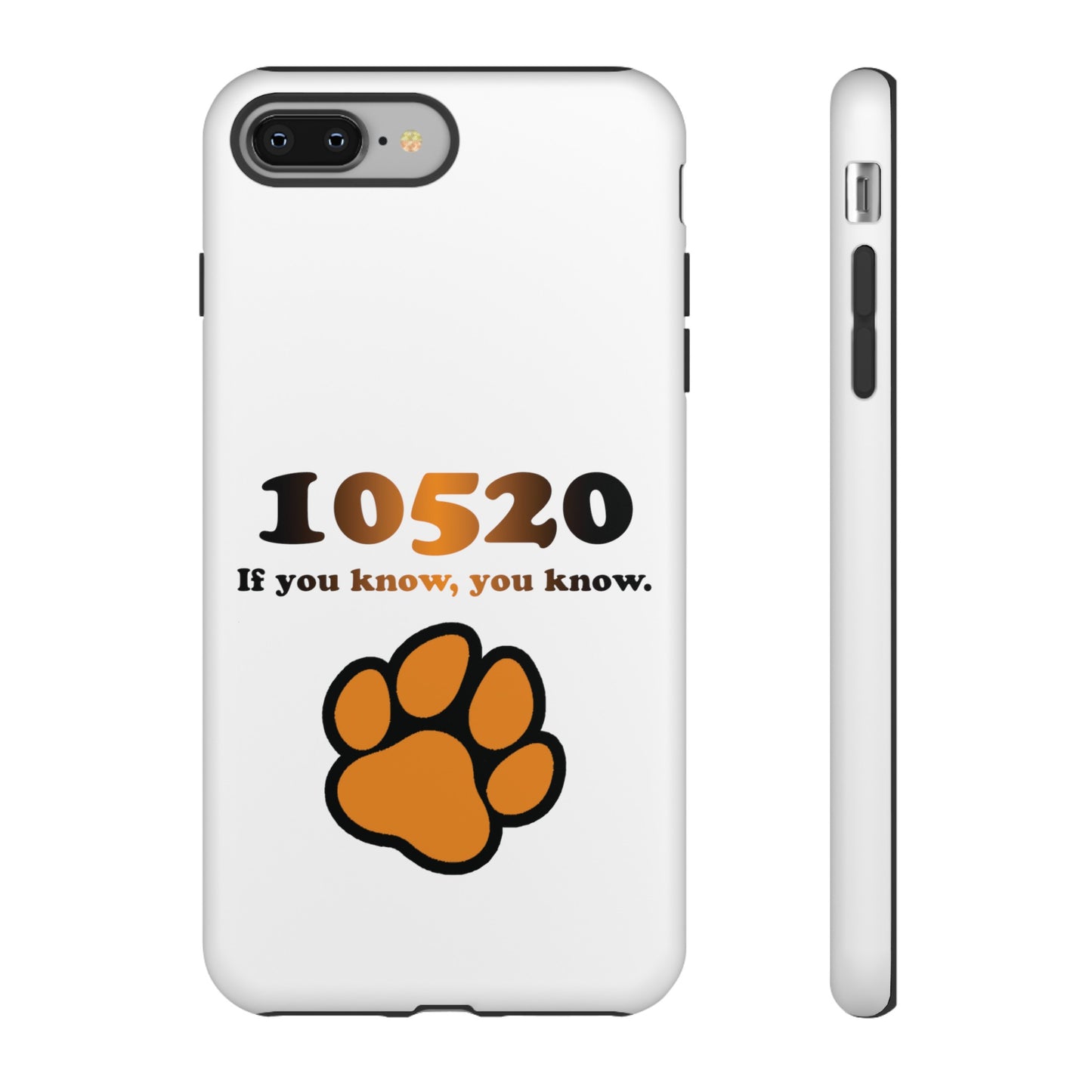 10520 Tiger paw iPhone / Samsung Tough Cases