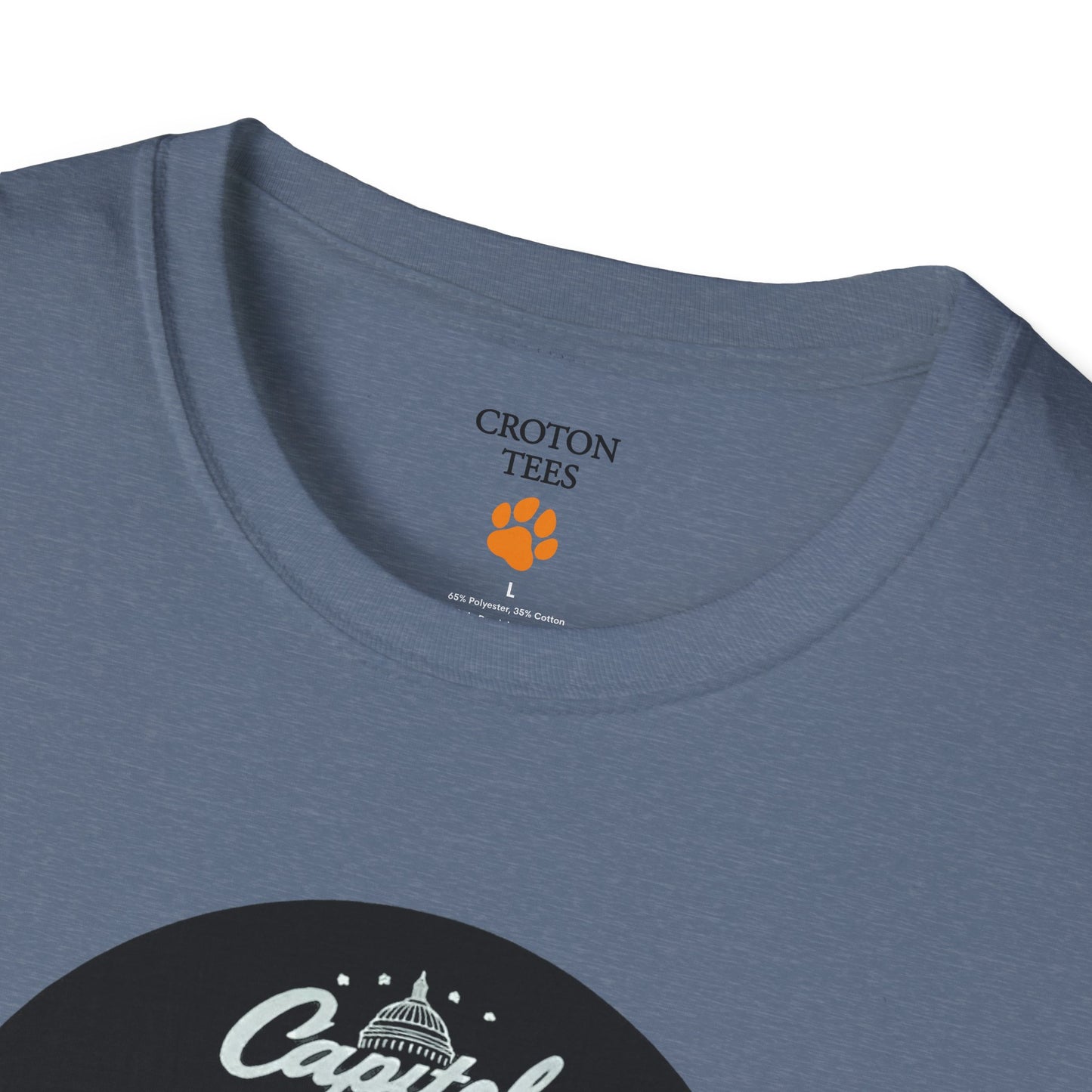 Croton / Cortland Gleason LP unisex tee side 1