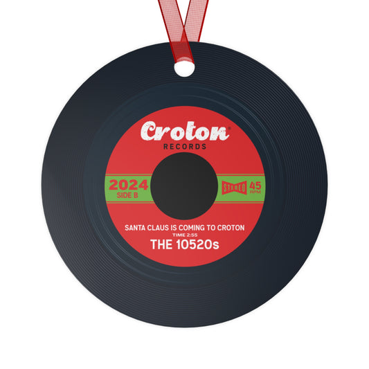 Vintage Croton Records 2024 Holiday Ornament