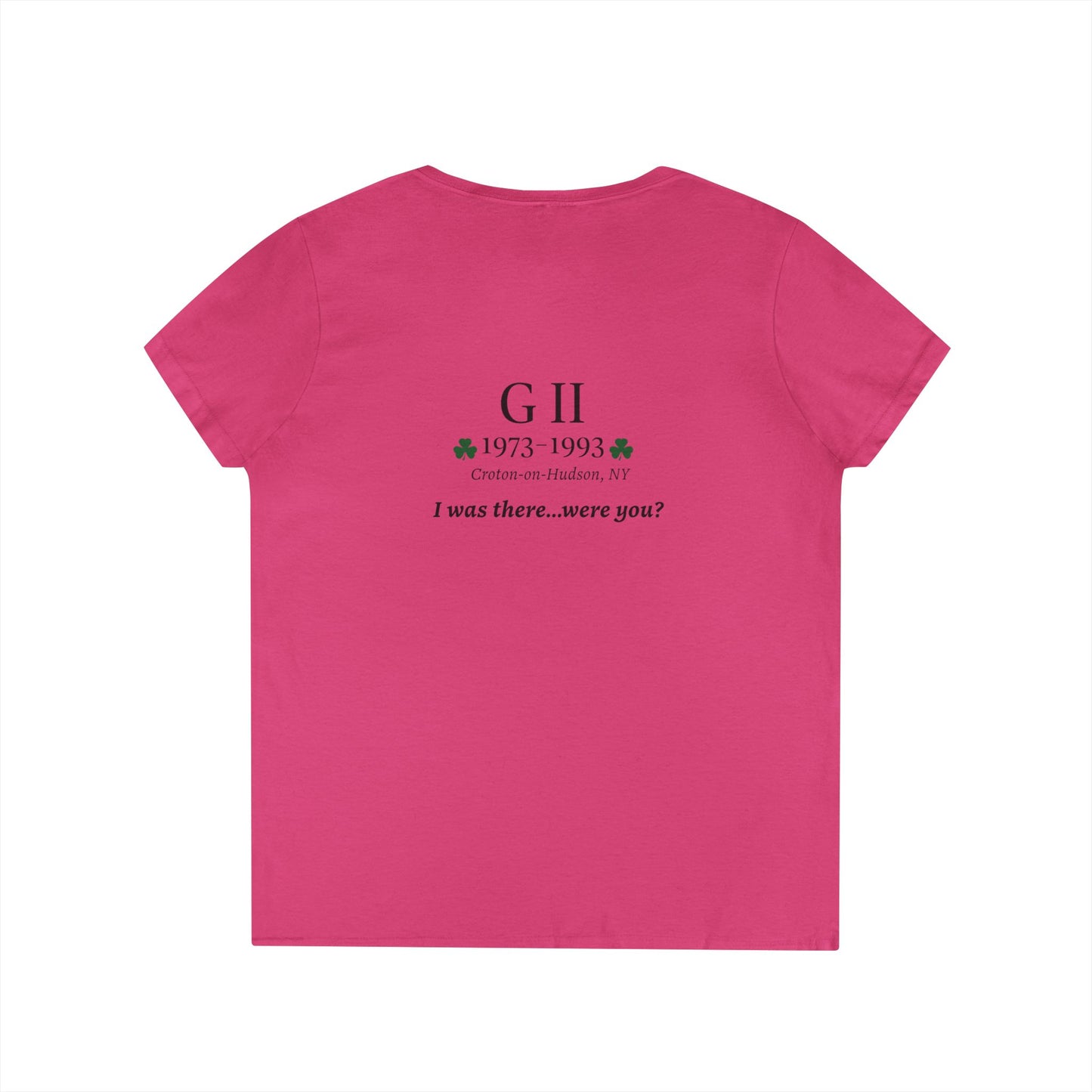 Gallagher's II Ladies V-Neck T-Shirt,