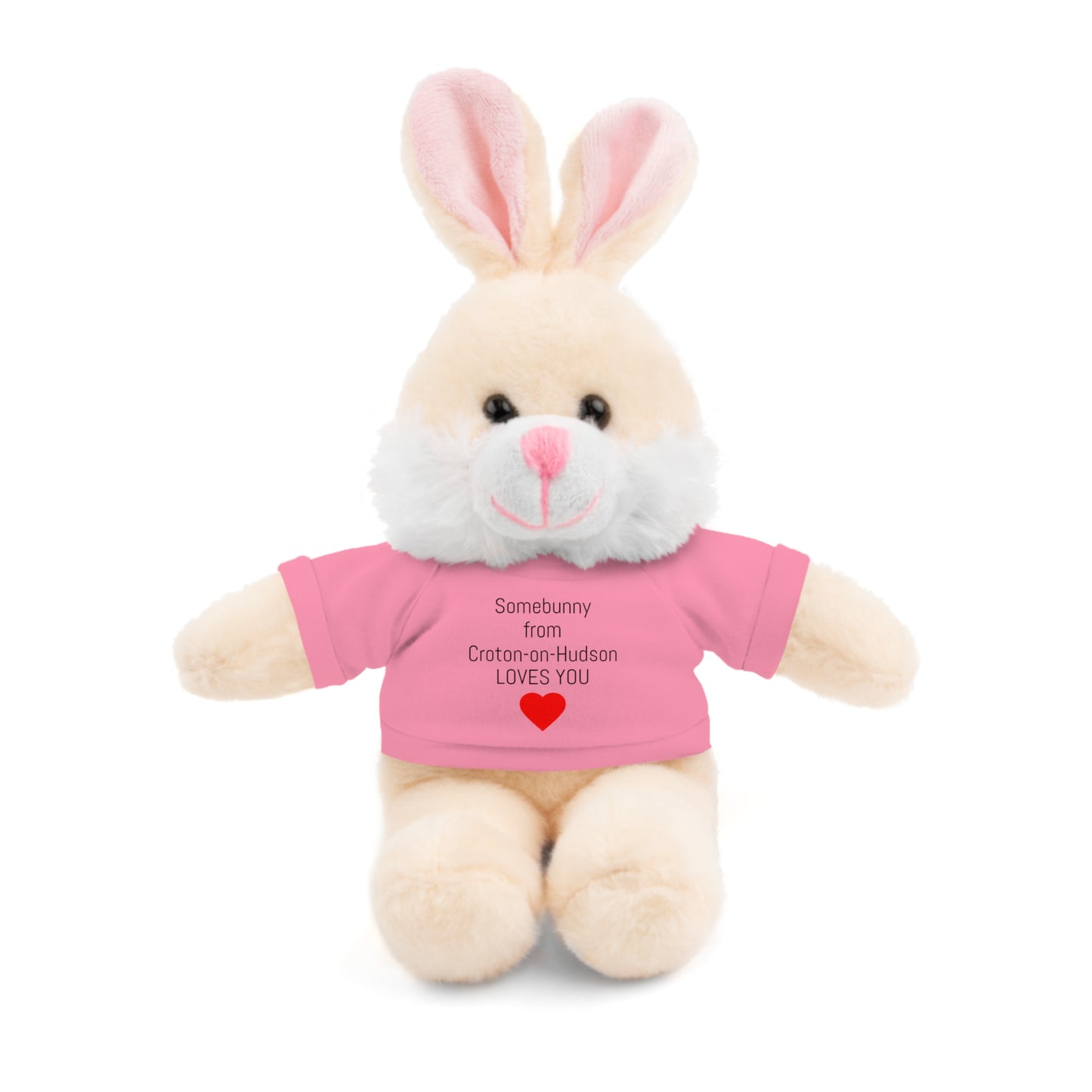 Some BUNNY from Croton-on-Hudson Loves you stuffie