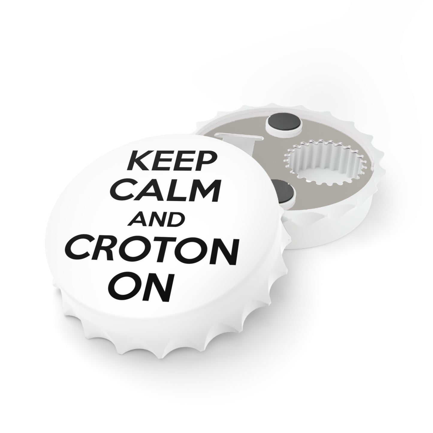 KEEP CALM Croton Magnetic Bottle Opener