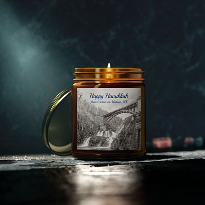 Happy Hanukkah / Croton Dam scented candles