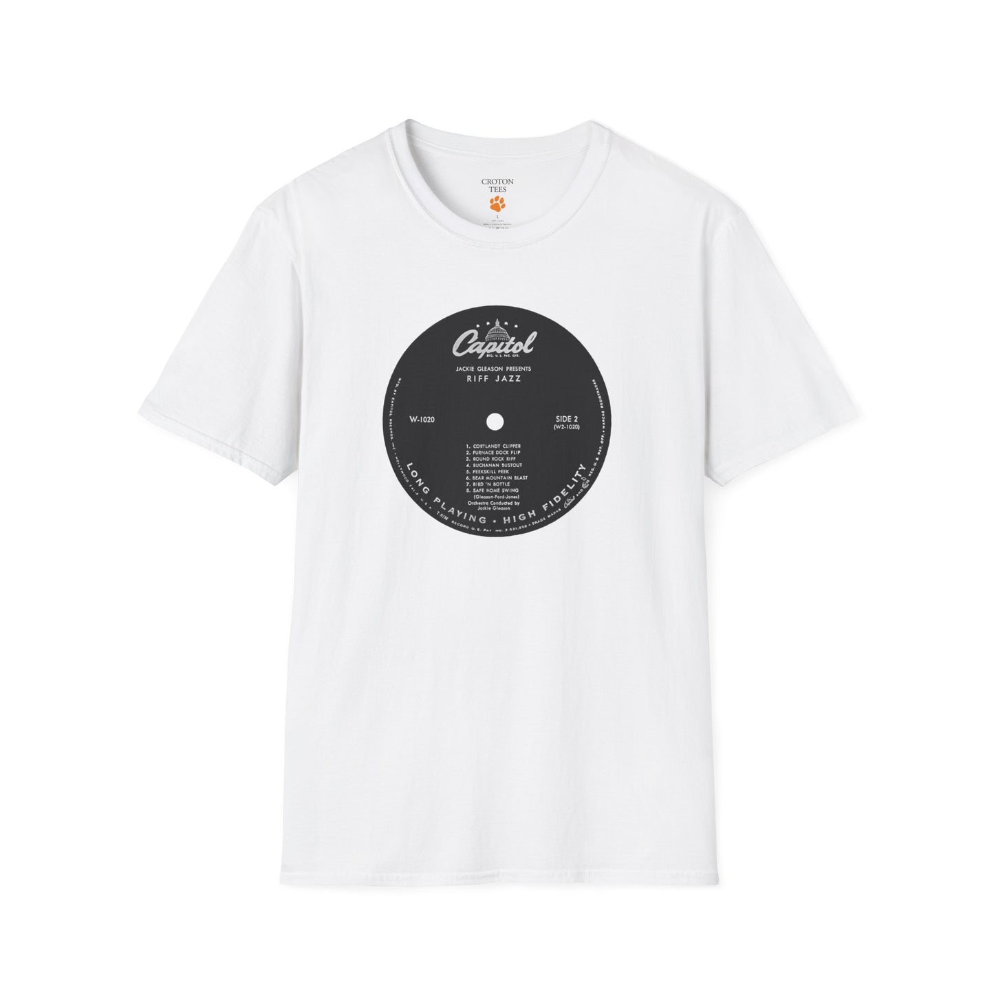 Croton / Cortland Gleason LP Unisex tee side 2