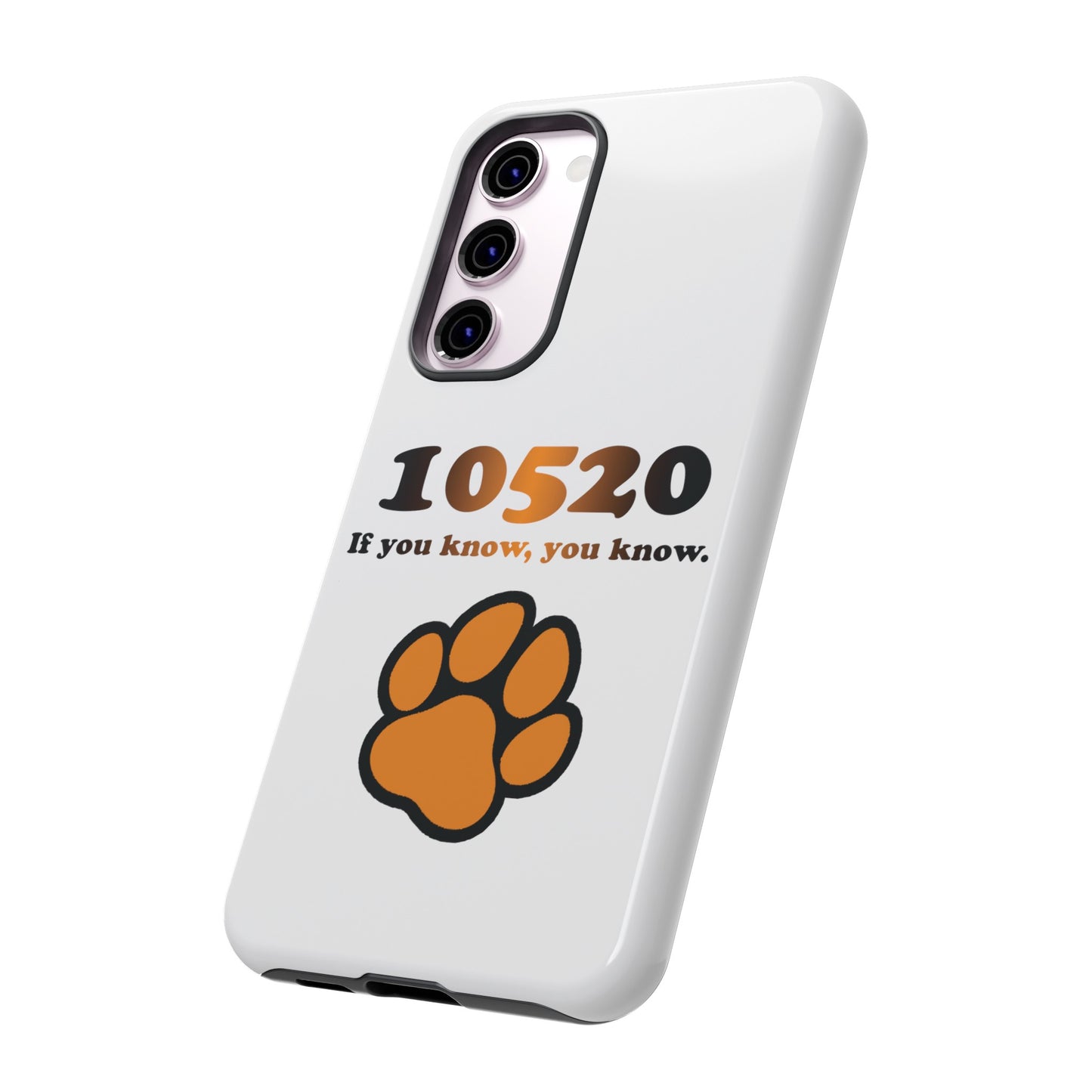 10520 Tiger paw iPhone / Samsung Tough Cases