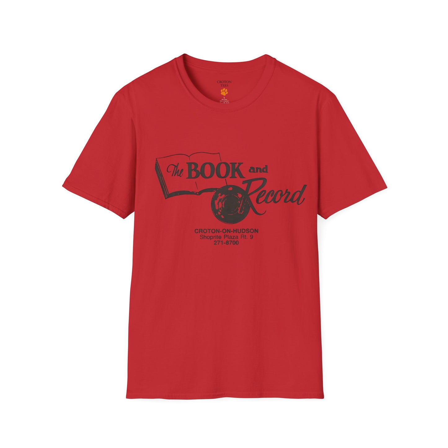 The Book and Record Unisex tee