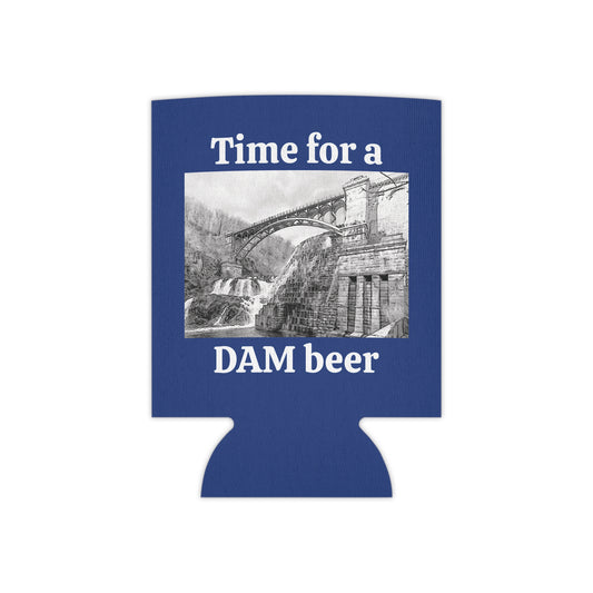 Time for a DAM beer slim can and regular koozie