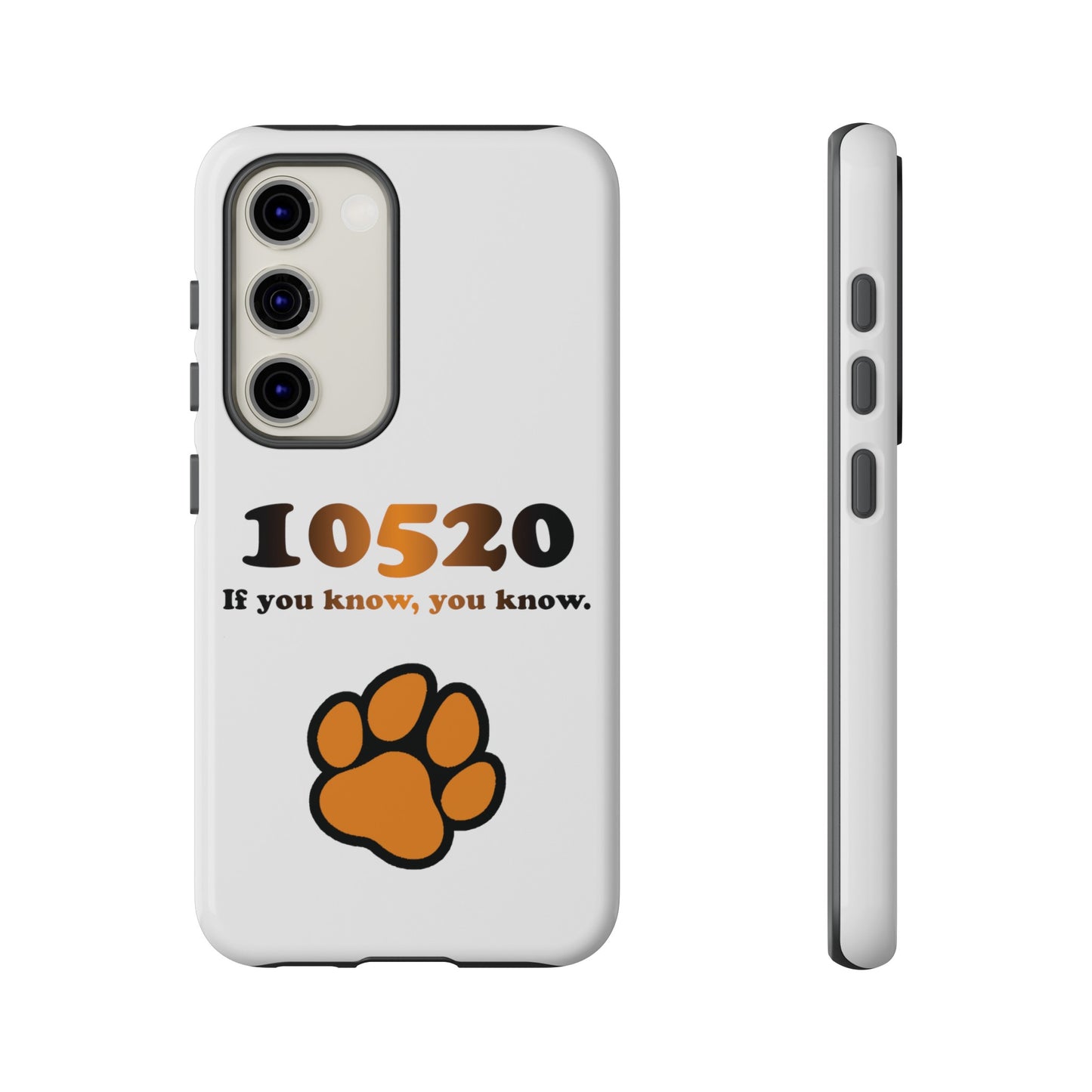 10520 Tiger paw iPhone / Samsung Tough Cases