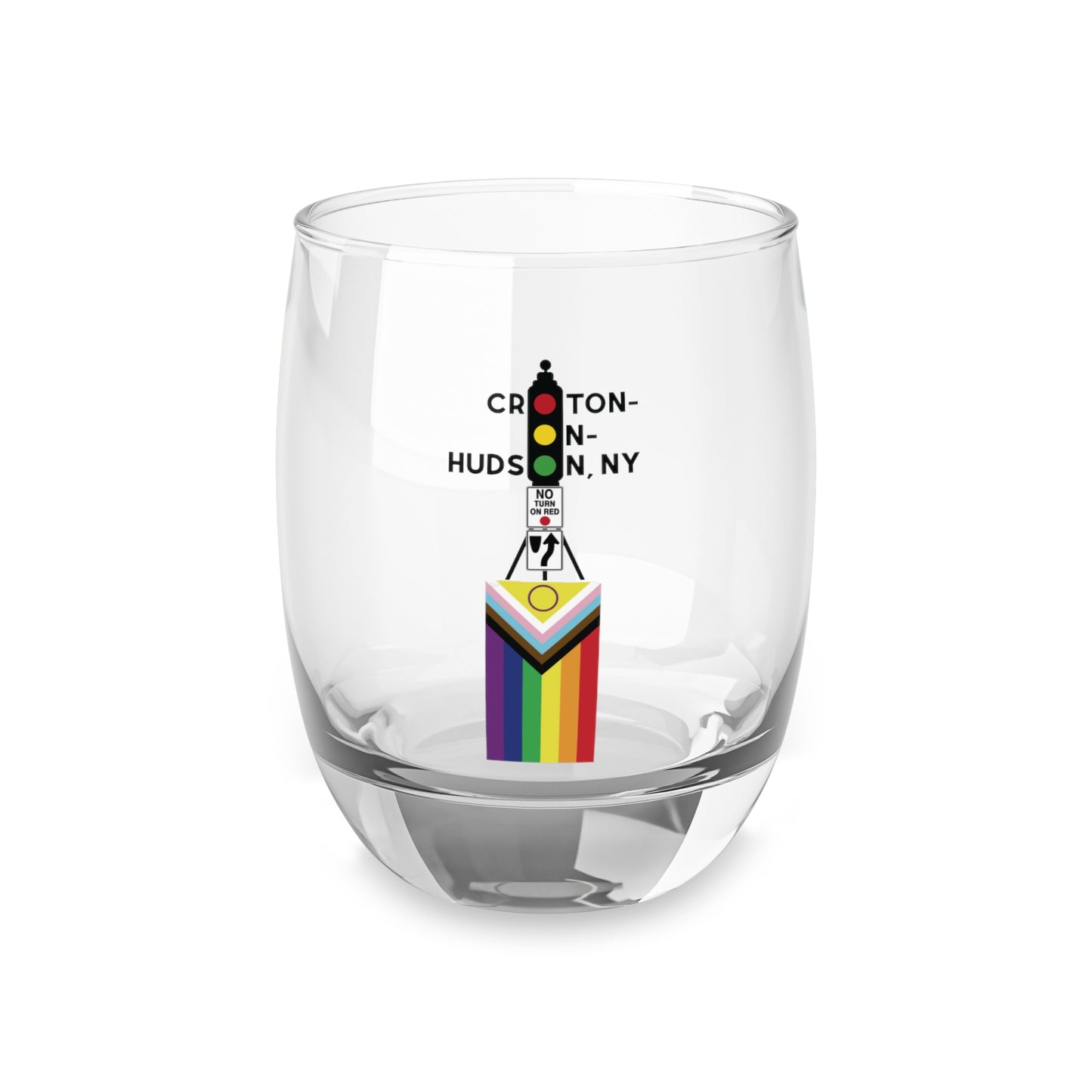 Dummy Light/Pride Croton Whiskey glass