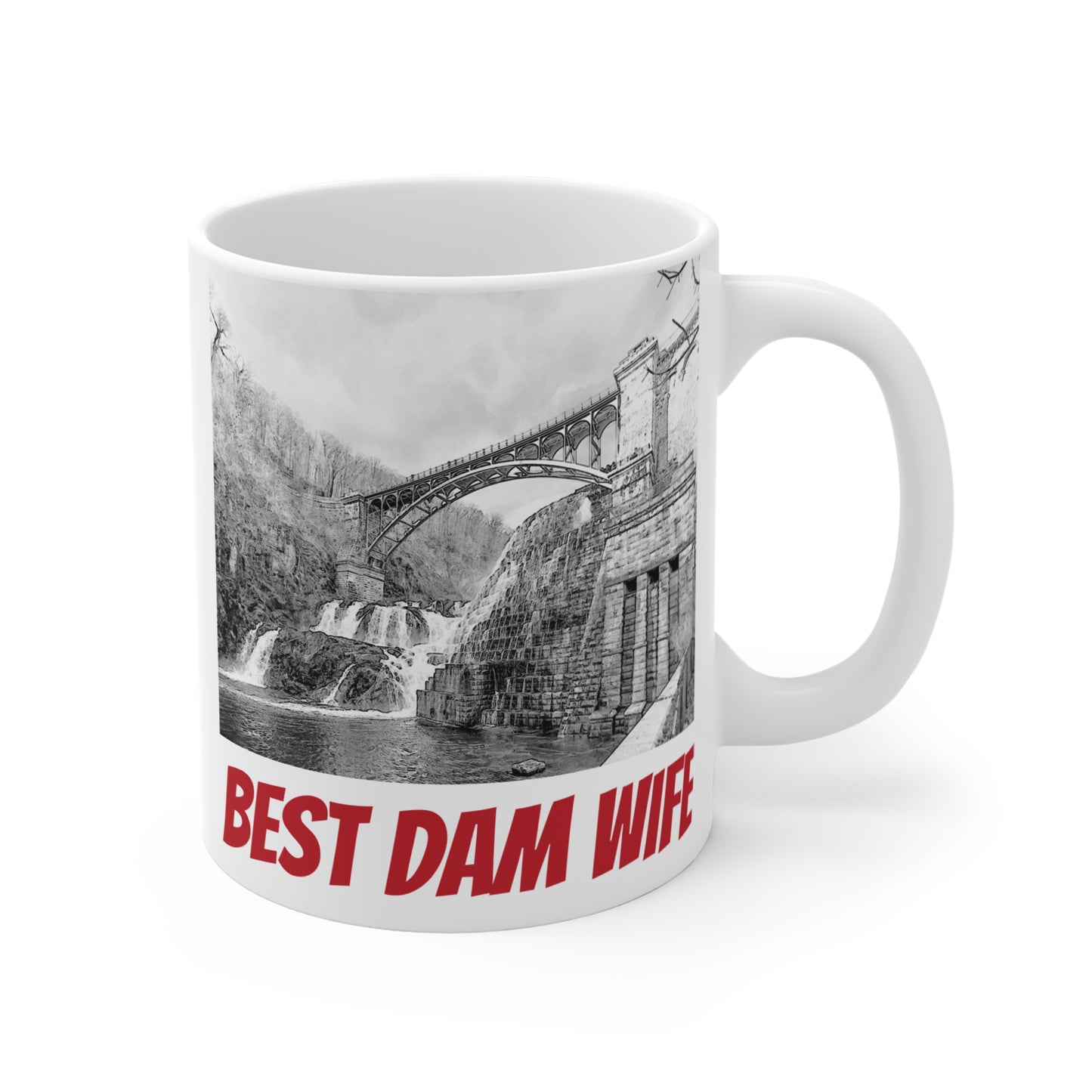 Best DAM wife 11 oz mug