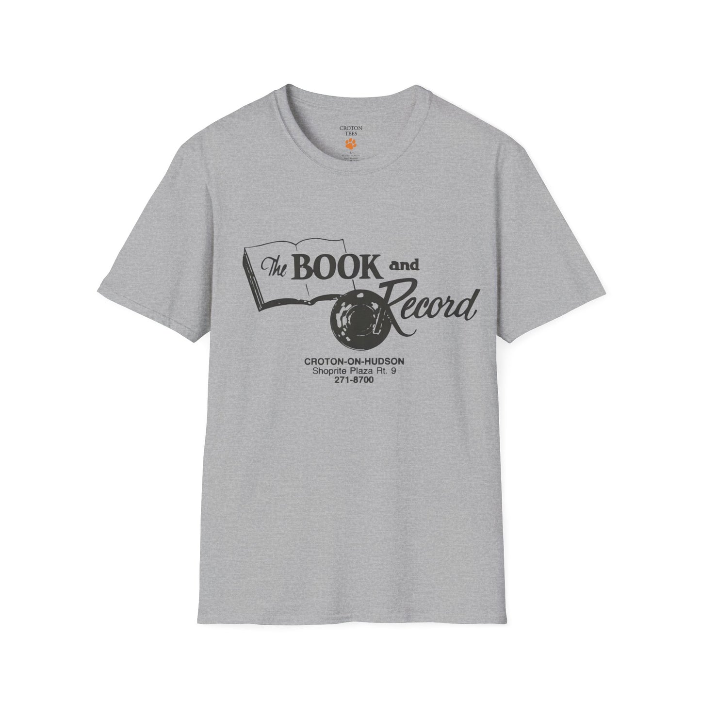 The Book and Record Unisex tee