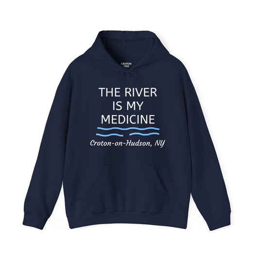 THE RIVER IS MY MEDICINE Unisex Pullover Hoodie