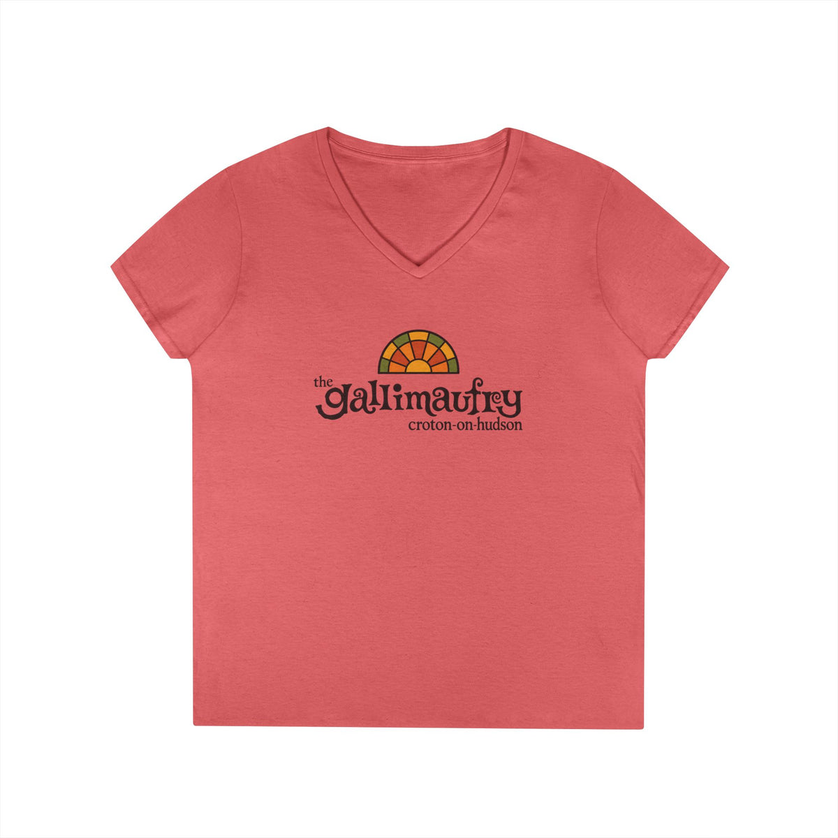 The Gallimaufry Croton Ladies V-Neck T-Shirt