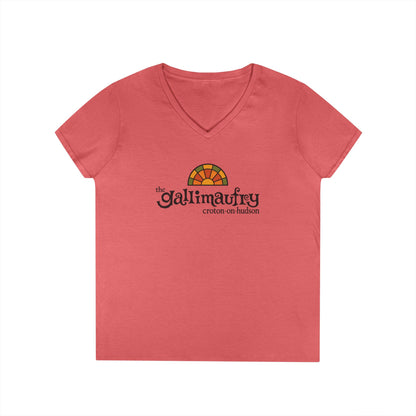 The Gallimaufry Croton Ladies V-Neck T-Shirt