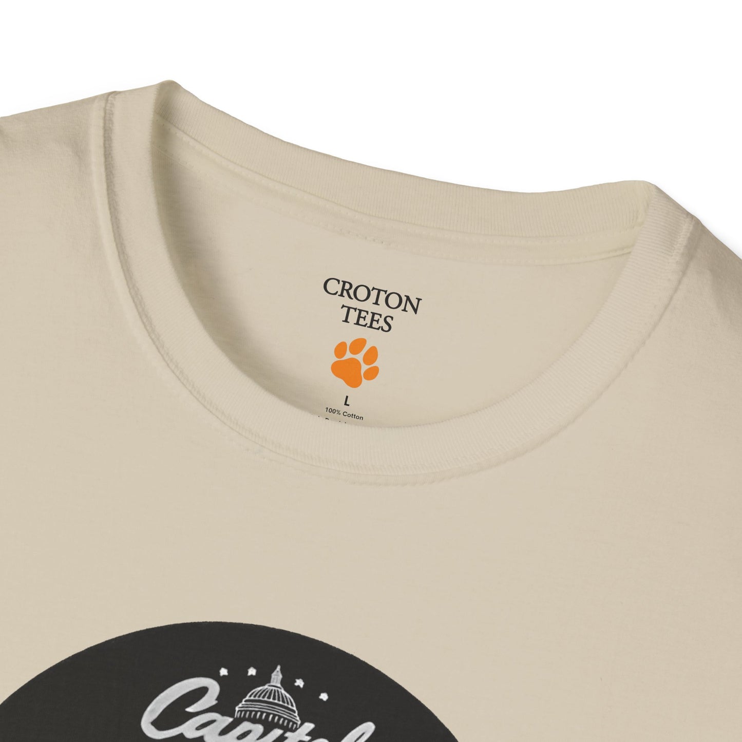 Croton / Cortland Gleason LP Unisex tee side 2