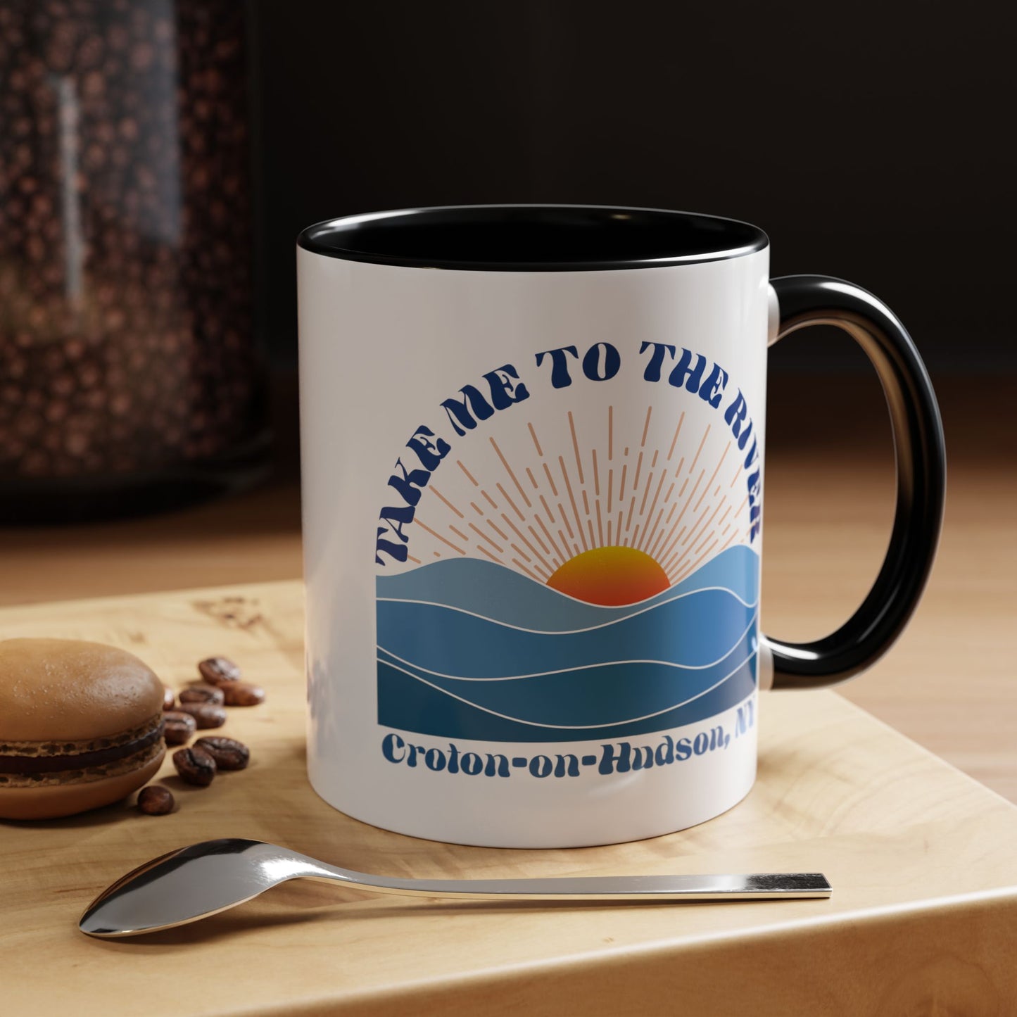 Take Me to the River mug