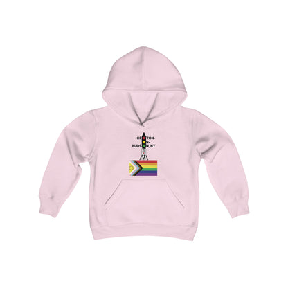 Dummy Light / Pride kids Hooded Sweatshirt