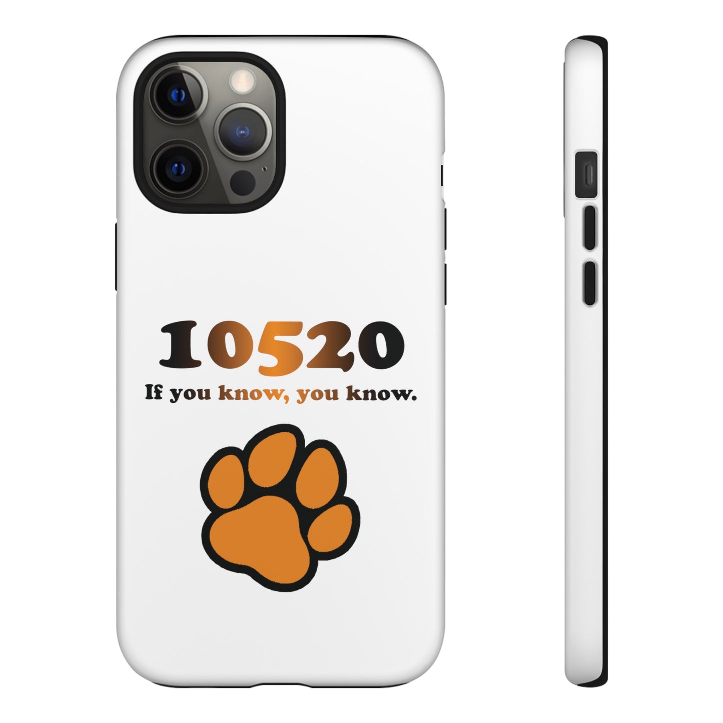 10520 Tiger paw iPhone / Samsung Tough Cases