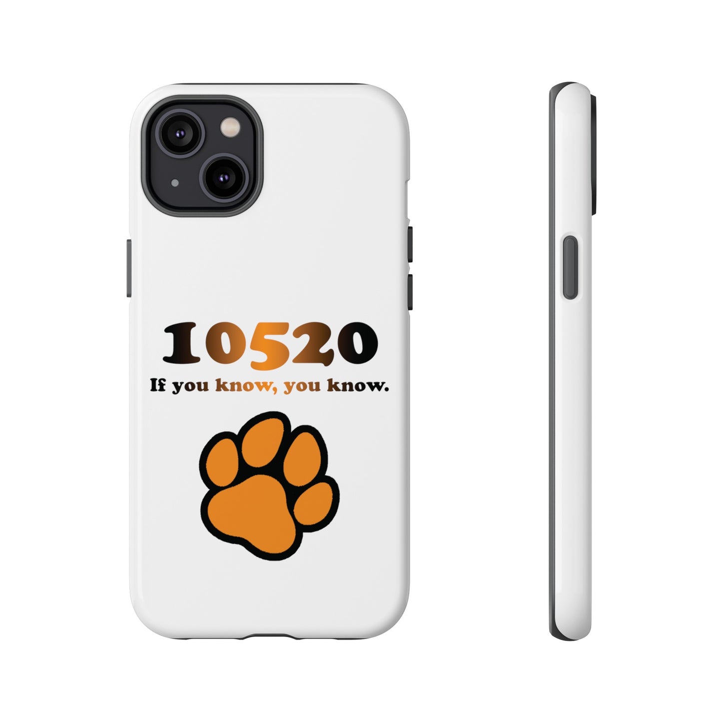 10520 Tiger paw iPhone / Samsung Tough Cases