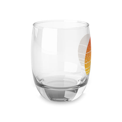 Dummy Light retro design Croton Whiskey Glass - white