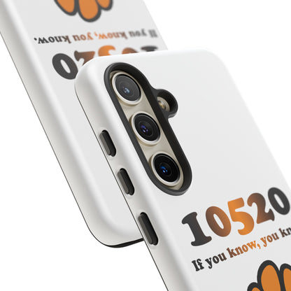 10520 Tiger paw iPhone / Samsung Tough Cases