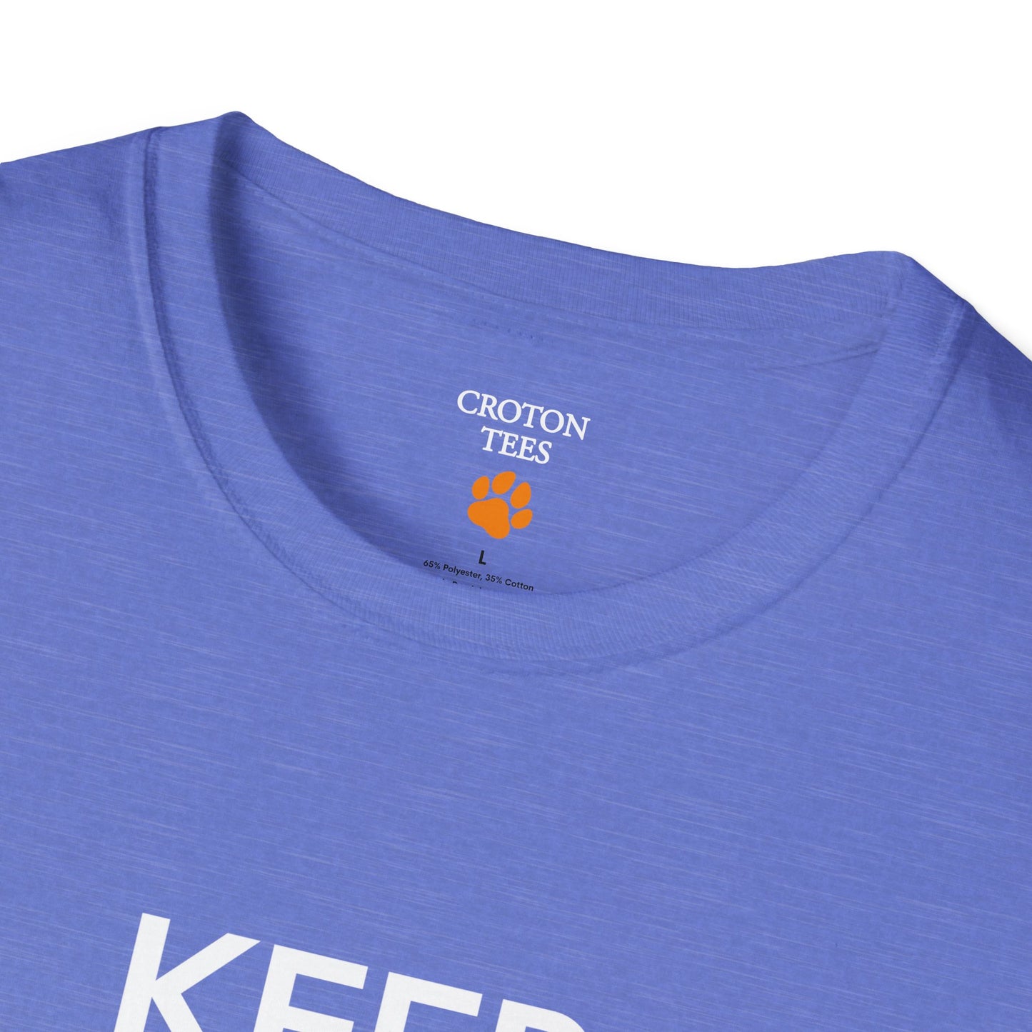 Men's Keep Calm and Croton On Tee (Dark/Colors)