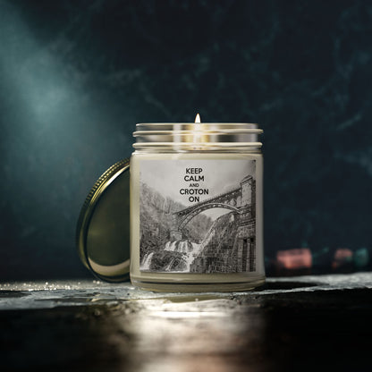 KEEP CALM / Croton Dam scented candles