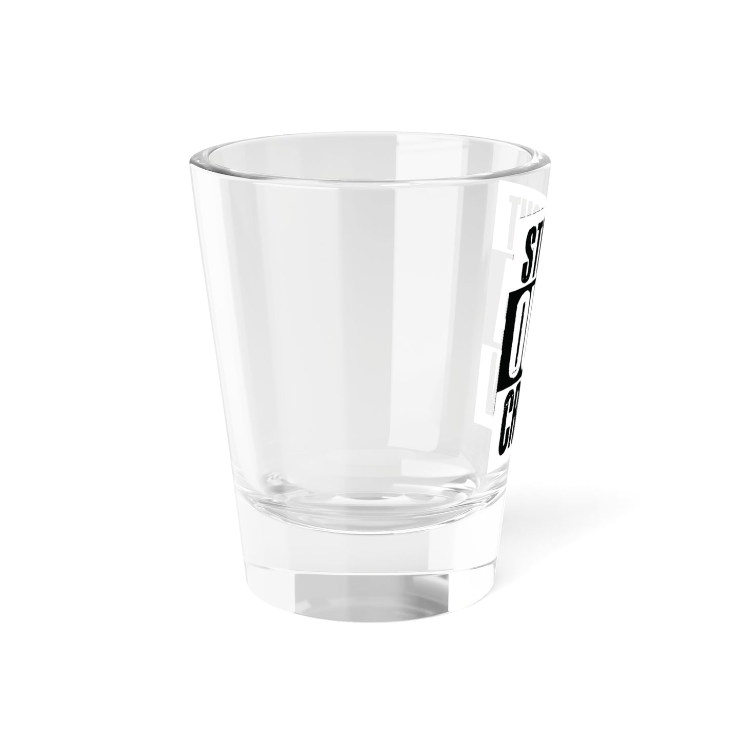 Straight Outta Croton shot glass (1.5oz)