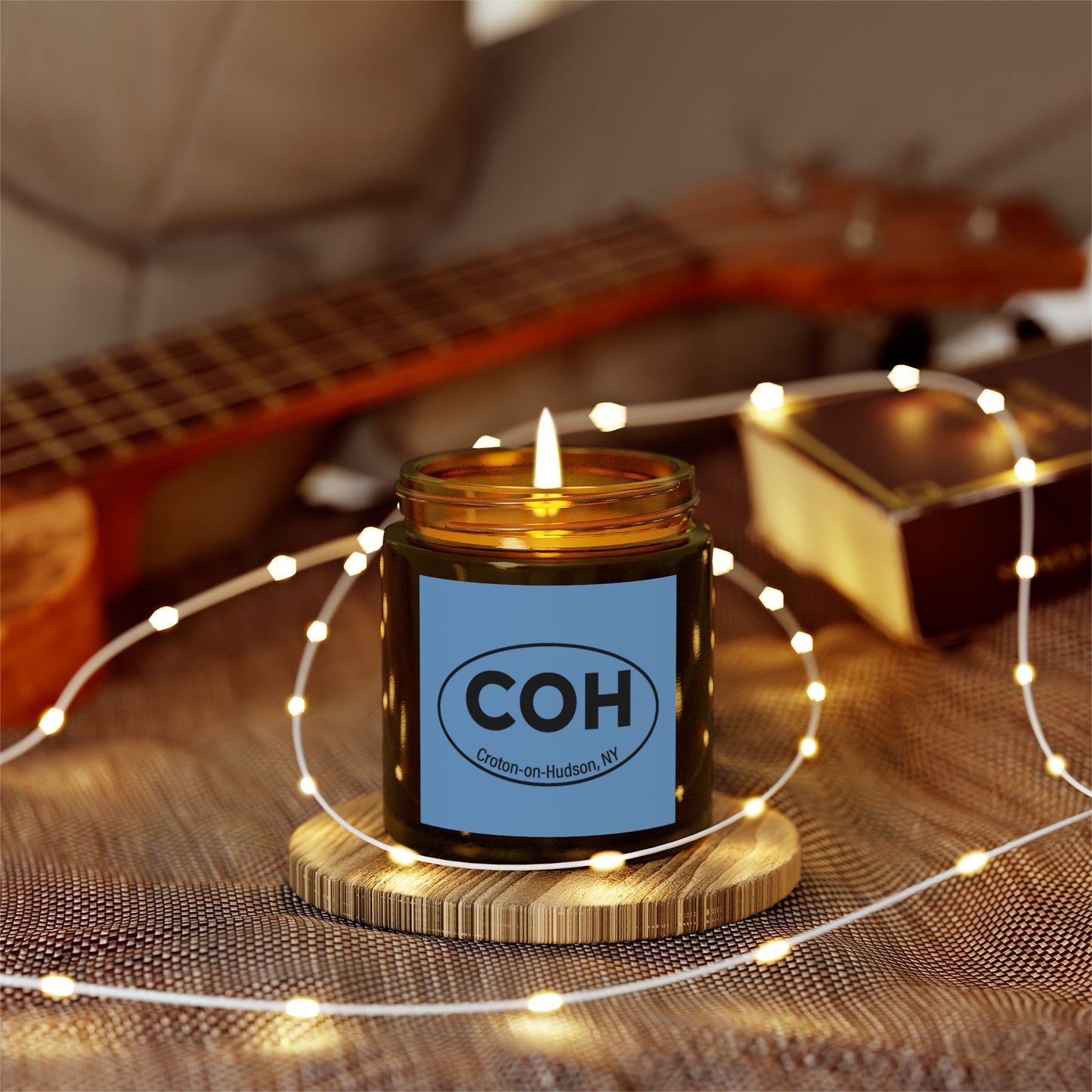 COH Euro car sticker scented candles