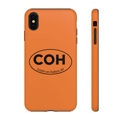 COH iPhone / Samsung Tough Cases in Croton Orange