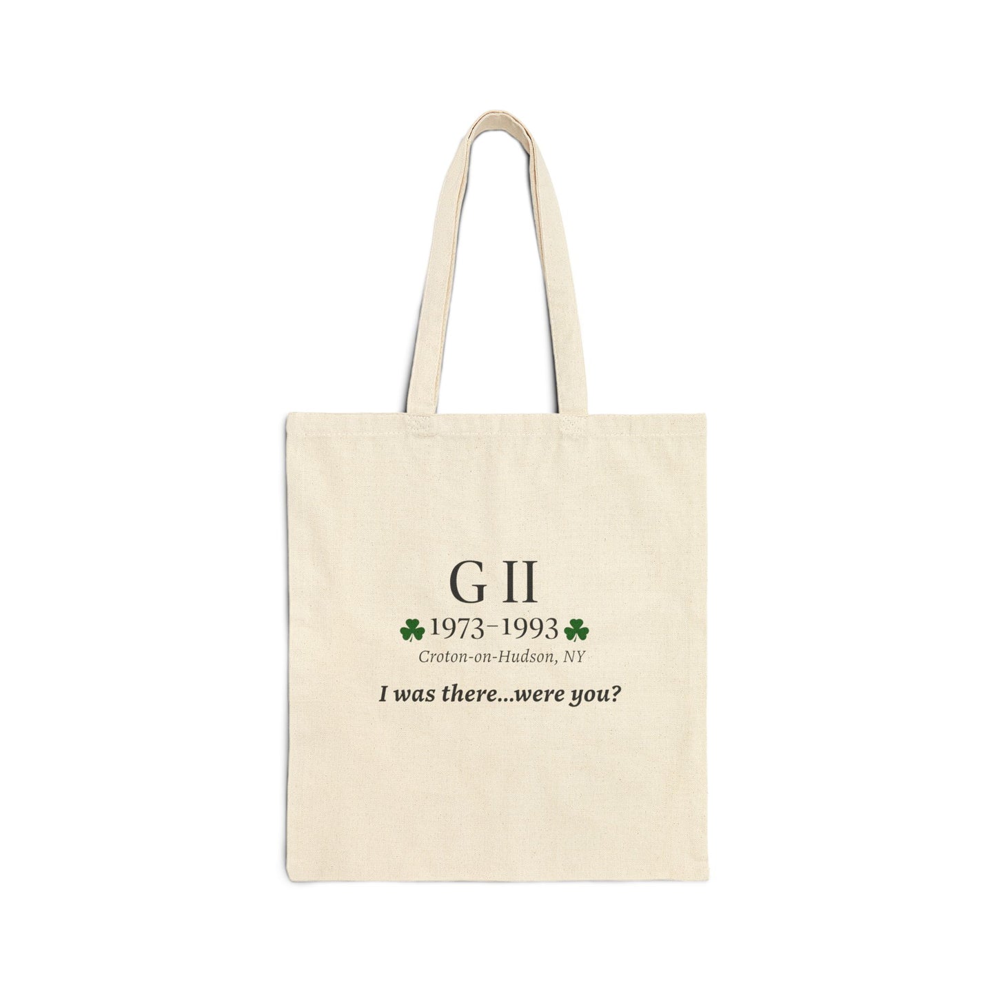 Gallagher's II canvas tote