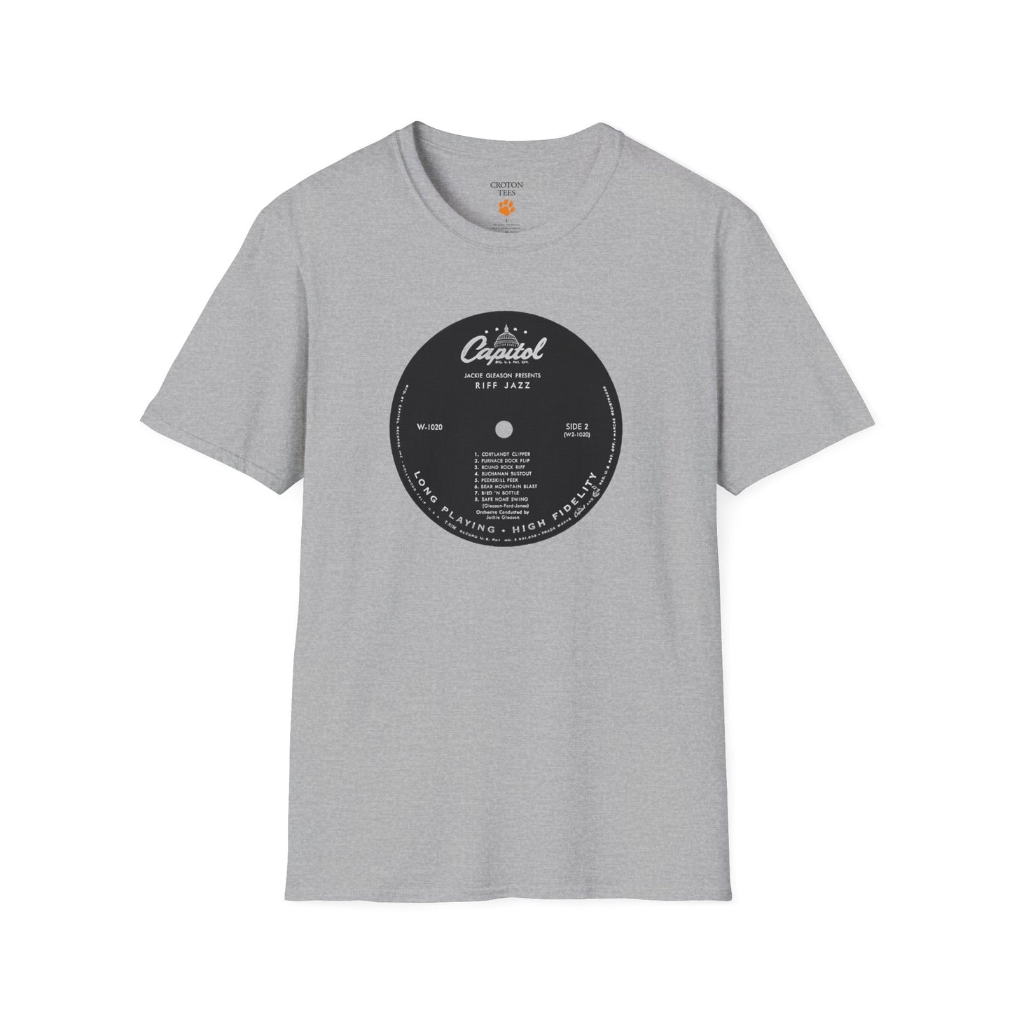 Croton / Cortland Gleason LP Unisex tee side 2