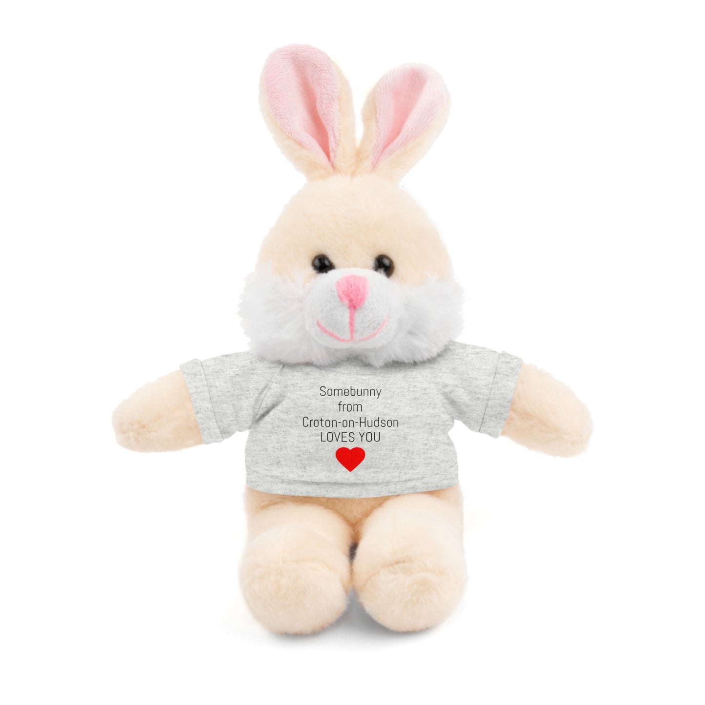 Some BUNNY from Croton-on-Hudson Loves you stuffie
