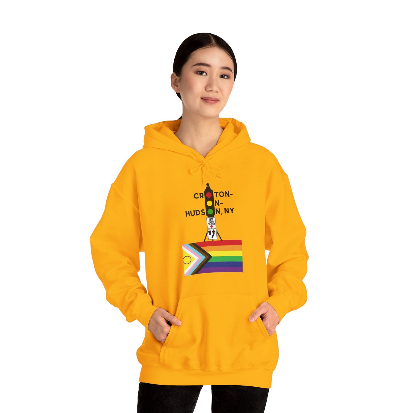 Dummy Light / Pride Unisex Pullover Hoodie