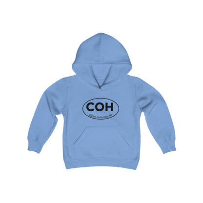 COH Euro sticker kids Hooded Sweatshirt