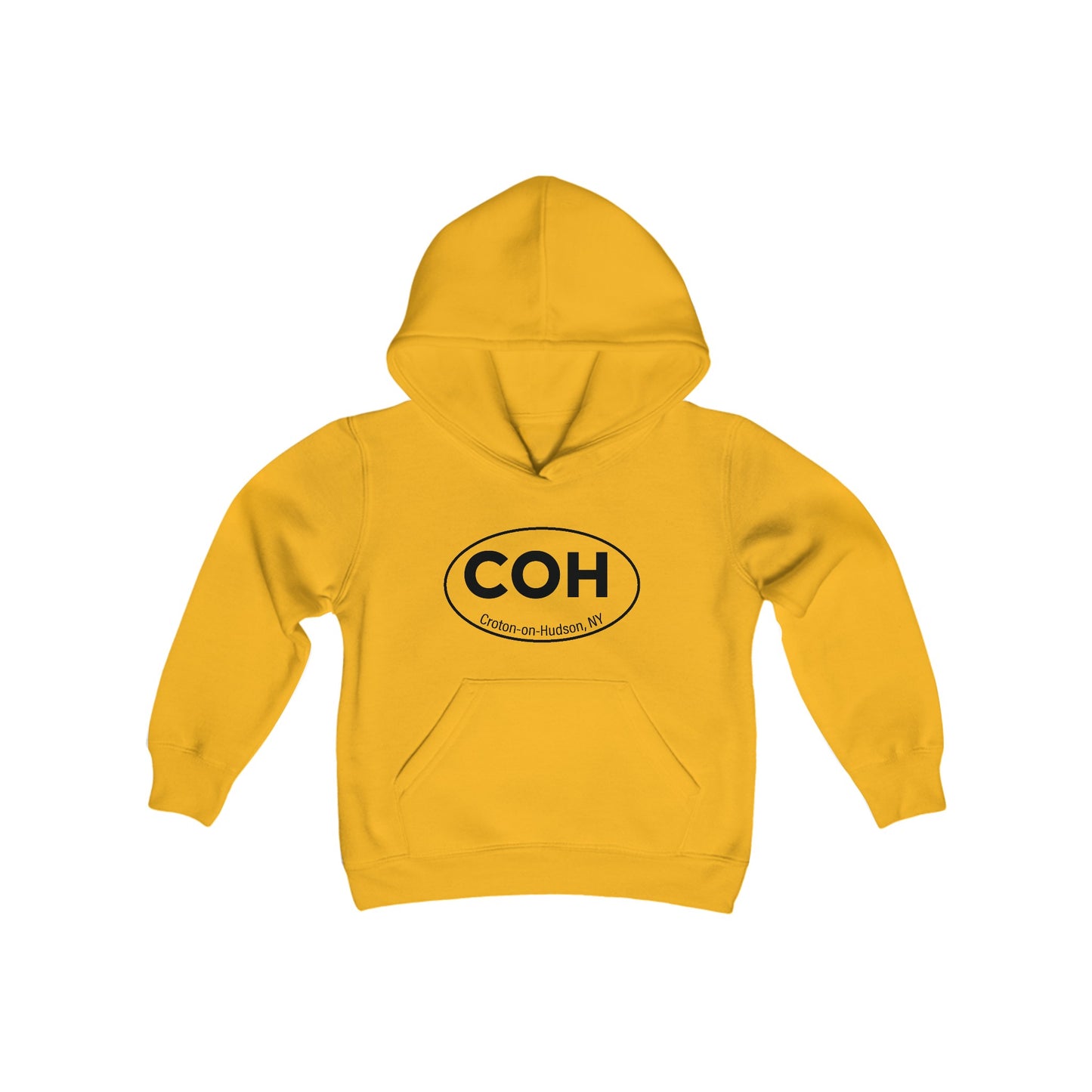 COH Euro sticker kids Hooded Sweatshirt