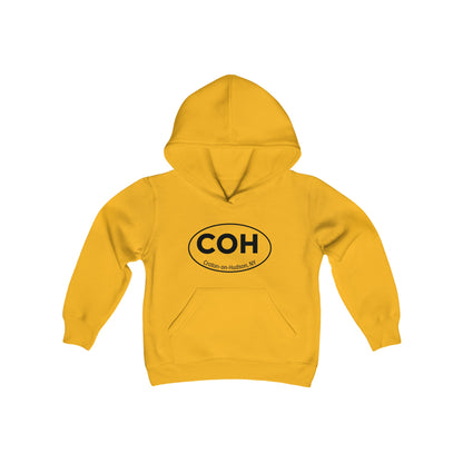 COH Euro sticker kids Hooded Sweatshirt