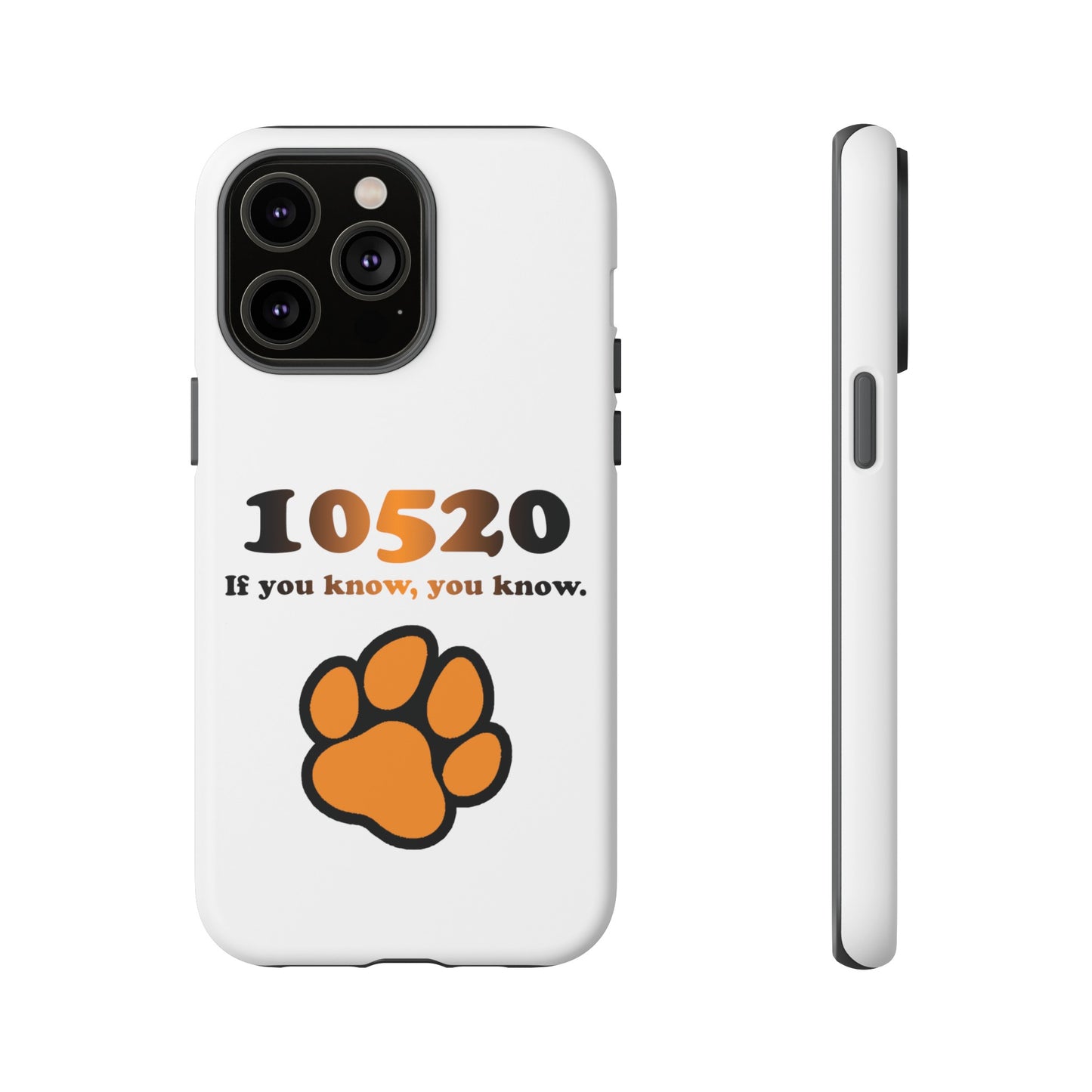 10520 Tiger paw iPhone / Samsung Tough Cases